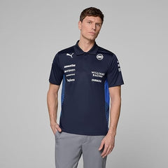 Williams Racing F1 2025 Polo Puma Blu Navy - 88564