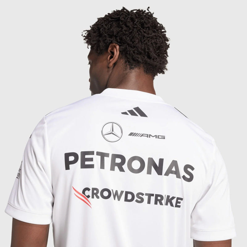 Mercedes-AMG Petronas F1 2025 Team T-Shirt Adidas White - 88569
