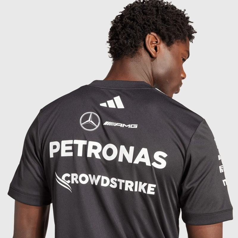 Mercedes-AMG Petronas F1 2025 Team T-Shirt Adidas Black - 88580