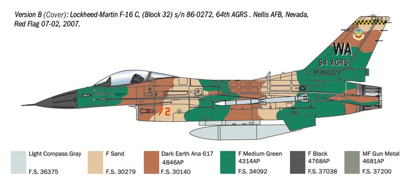 F-16C Fighting Falcon War Thunder Kit 1:48 - 88586