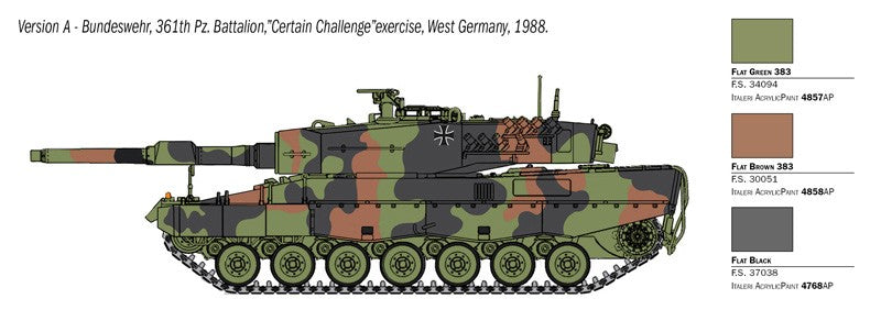 Leopard 2 A4 Carro Armato War Thunder Kit 1:35 - 88601