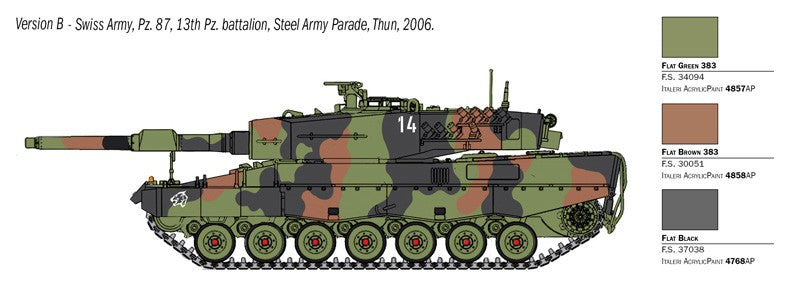 Leopard 2 A4 Carro Armato War Thunder Kit 1:35 - 88602