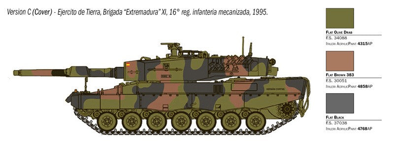 Leopard 2 A4 Carro Armato War Thunder Kit 1:35 - 88603