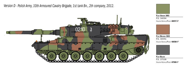 Leopard 2 A4 Carro Armato War Thunder Kit 1:35 - 88604
