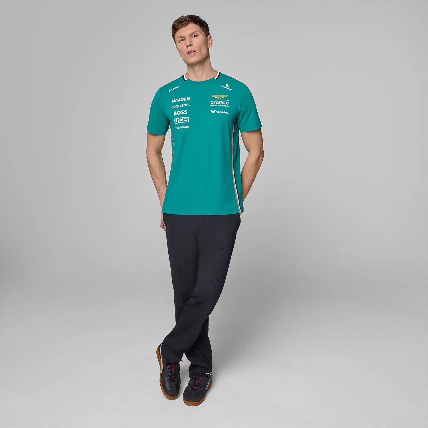 Aston Martin F1 Team T-Shirt Team 2025 Green - 88656