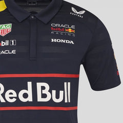 Red Bull Racing F1 2025 Team Polo Castore Navy - 88686