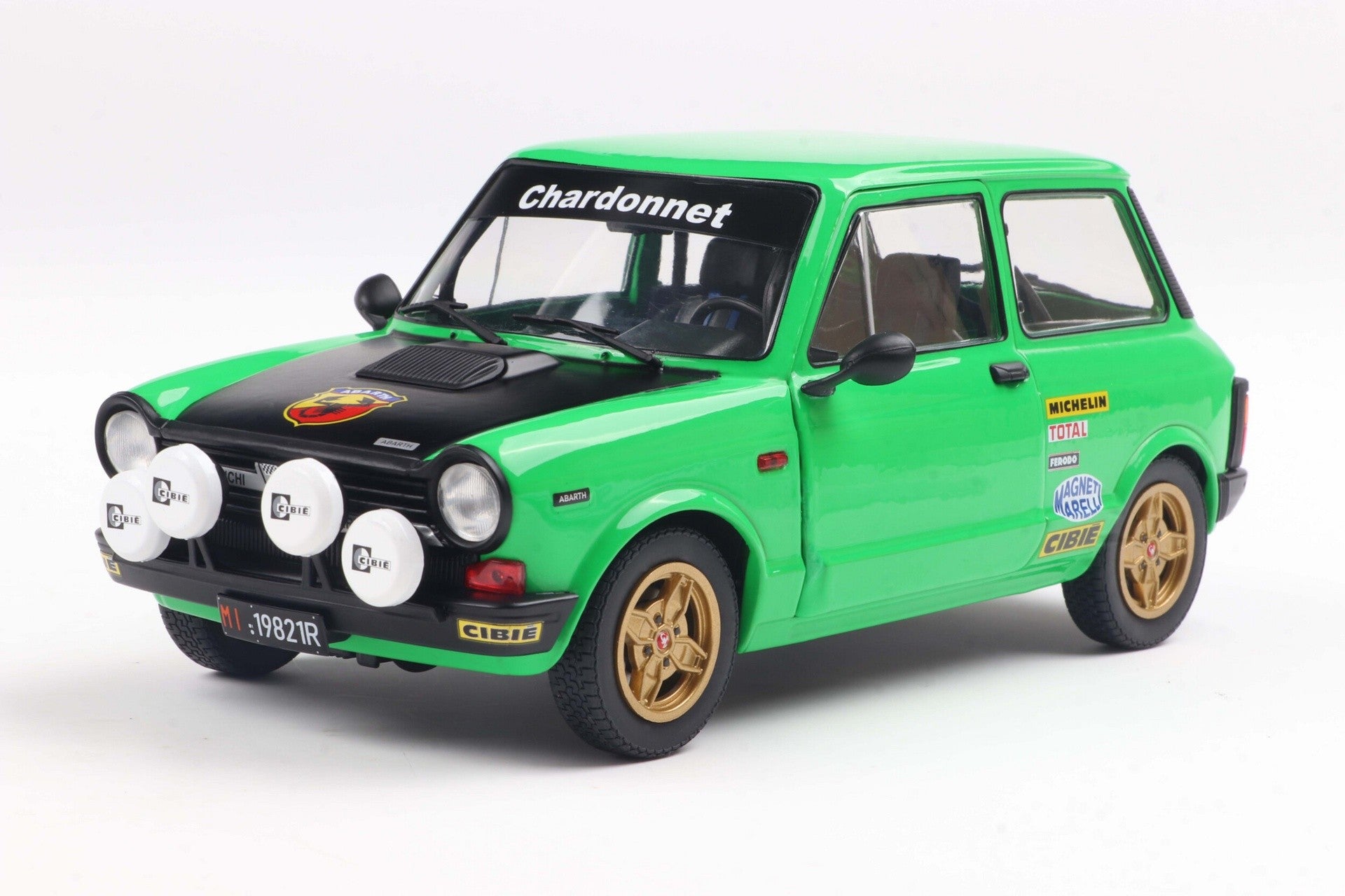 Autobianchi A112 MK.5 Abarth 1980 green 1:18 - 88687