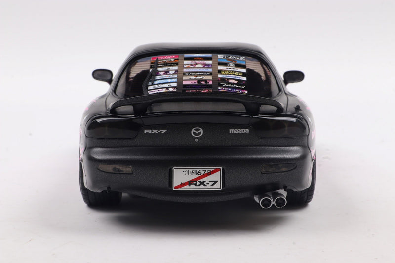 Mazda RX7 (FD3) RS Solido Works Itasha Club pink - black 1:18 - 88722