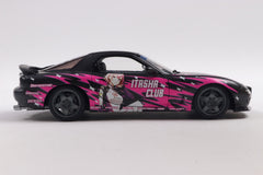 Mazda RX7 (FD3) RS Solido Works Itasha Club pink - black 1:18 - 88724