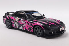 Mazda RX7 (FD3) RS Solido Works Itasha Club pink - black 1:18 - 88725