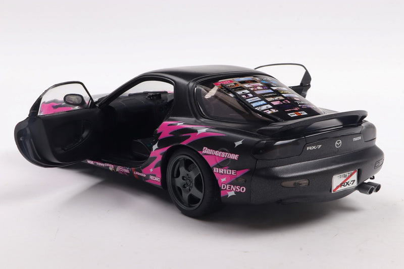 Mazda RX7 (FD3) RS Solido Works Itasha Club pink - black 1:18 - 88727