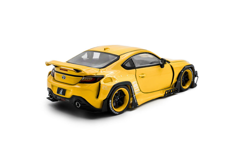 Pandem Toyota GR86 2022 Yellow 1:43 - 88777
