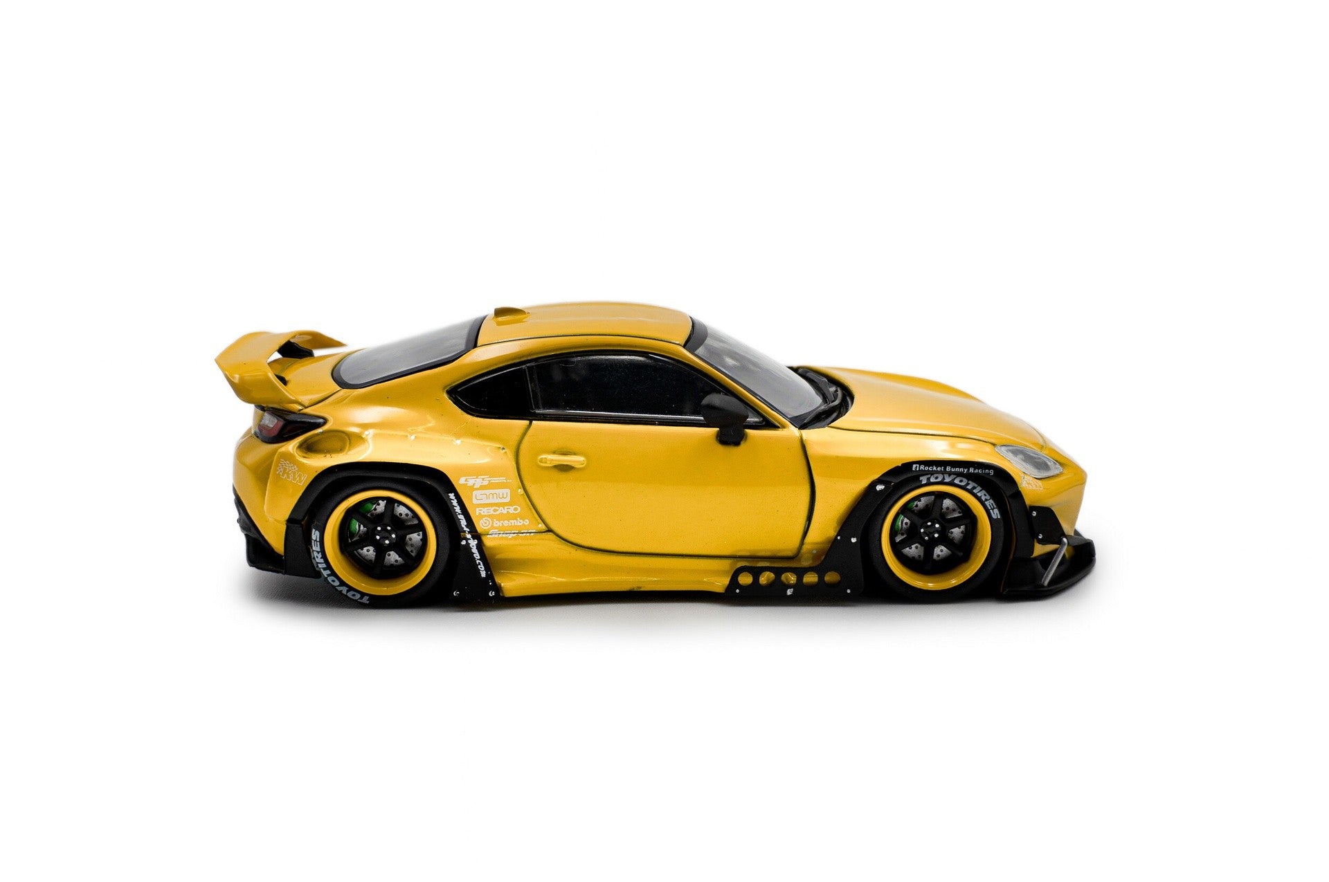 Pandem Toyota GR86 2022 Yellow 1:43 - 88778