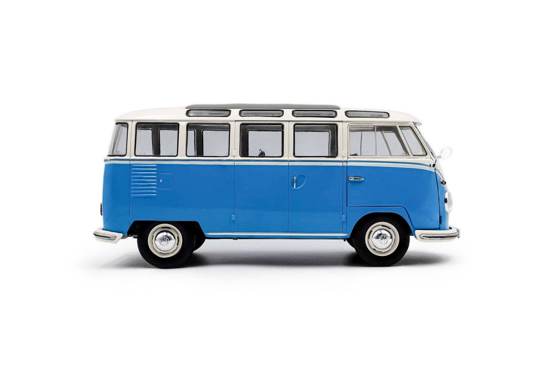 Volkswagen T1 Samba Minibus 1962 Light Blue White 1:18 - 88860