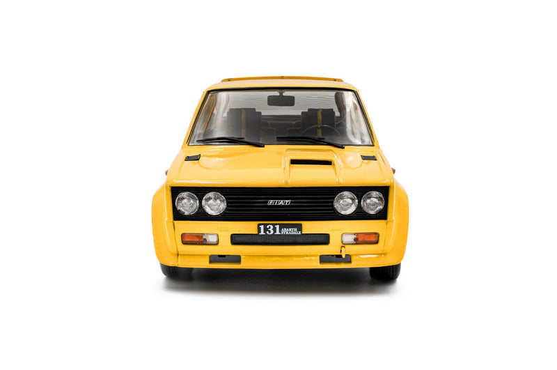 Fiat 131 Abarth 1980 Yellow 1:18 - 88877