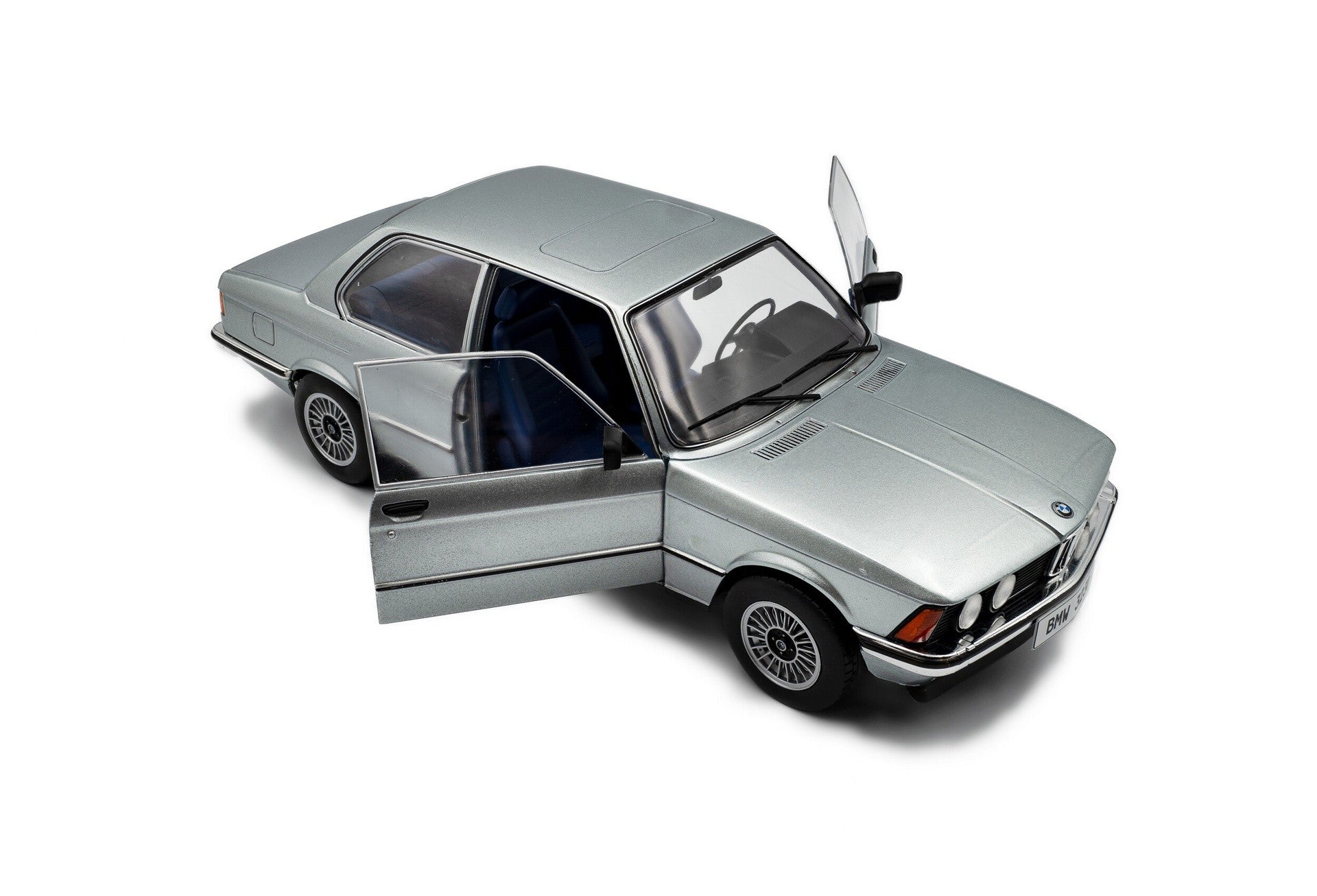 BMW III Series 323I (E21) 1980 Silver Metallic 1:18 - 88901