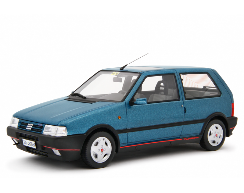 Fiat Uno Turbo i.e. 1.4 1990 Blu Delphy 1:18 - 88903
