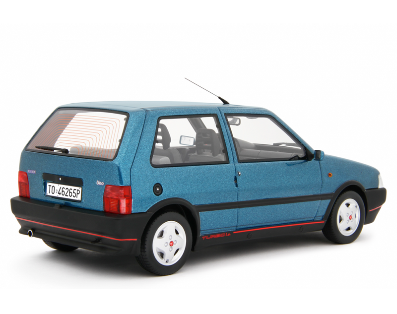 Fiat Uno Turbo i.e. 1.4 1990 Blu Delphy 1:18 - 88904