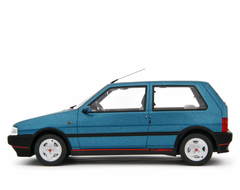 Fiat Uno Turbo i.e. 1.4 1990 Blu Delphy 1:18 - 88905