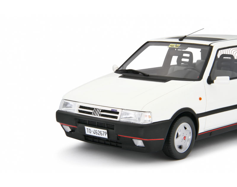 Fiat Uno Turbo i.e. 1.4 1990 Bianco 1:18 - 88940