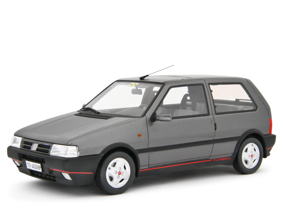Fiat Uno Turbo i.e. 1.4 1990 Grigio Quarzo 1:18 - 88947