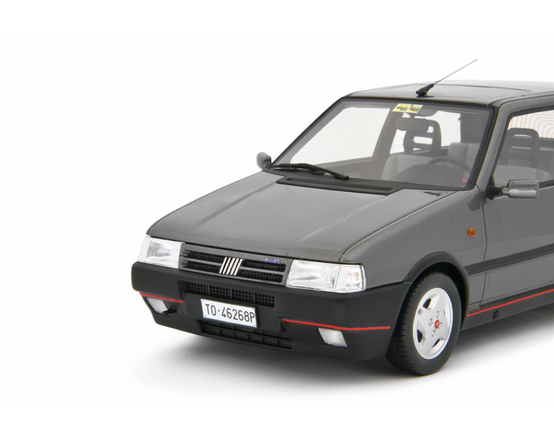 Fiat Uno Turbo i.e. 1.4 1990 Grigio Quarzo 1:18 - 88953