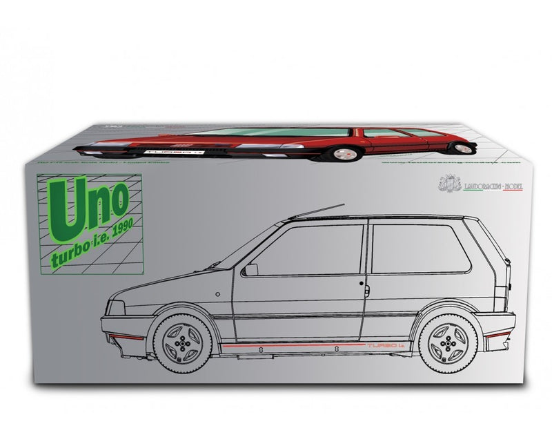 Fiat Uno Turbo i.e. 1.4 1990 Grigio Quarzo 1:18 - 88957