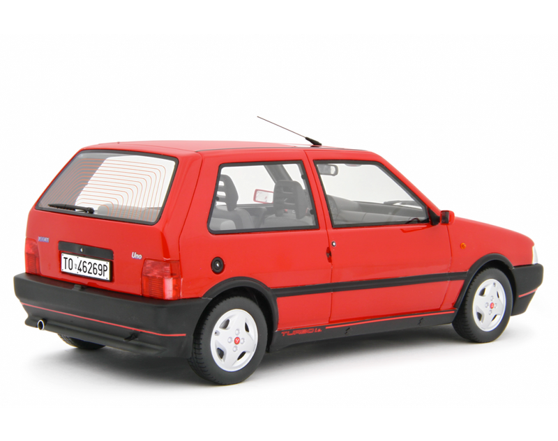 Fiat Uno Turbo i.e. 1.4 1990 Rosso 1:18 - 88961