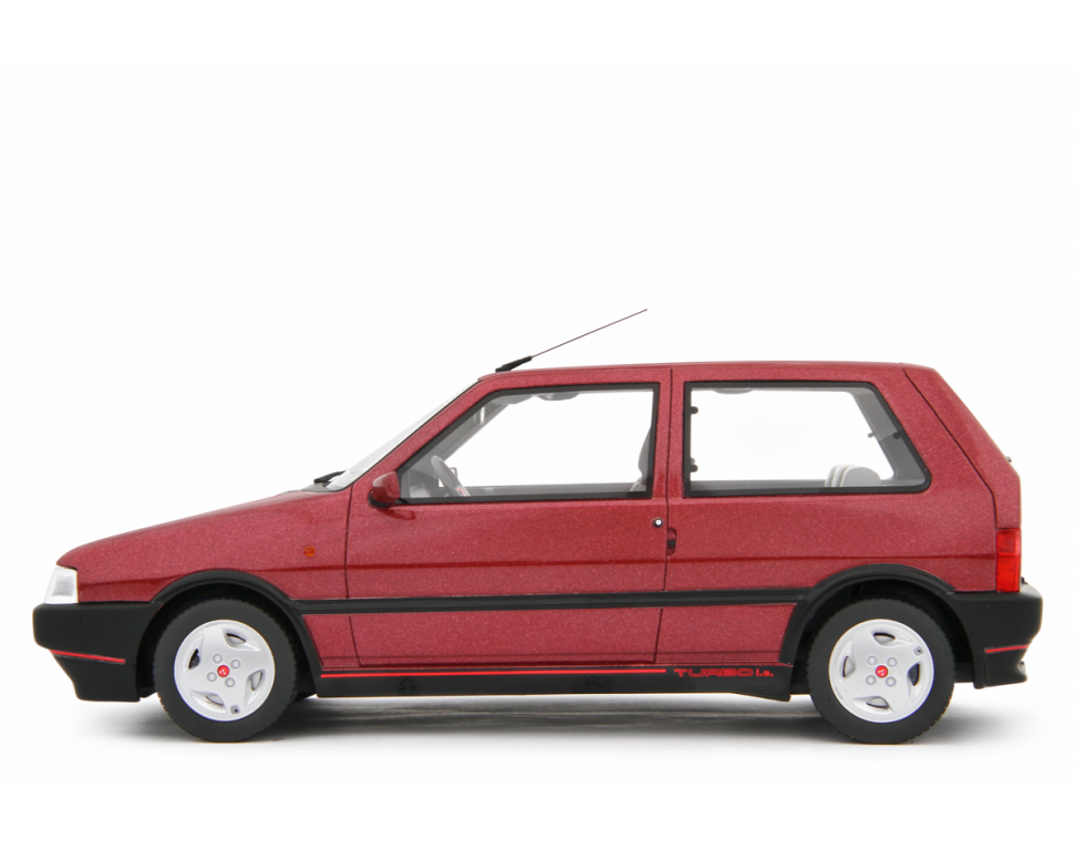 Fiat Uno Turbo i.e. 1.4 1990 Rosso Shiraz 1:18 - 88975
