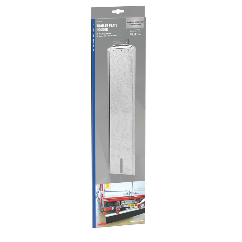 Porta targa ripetitrice per rimorchi 500x115 mm - 88999