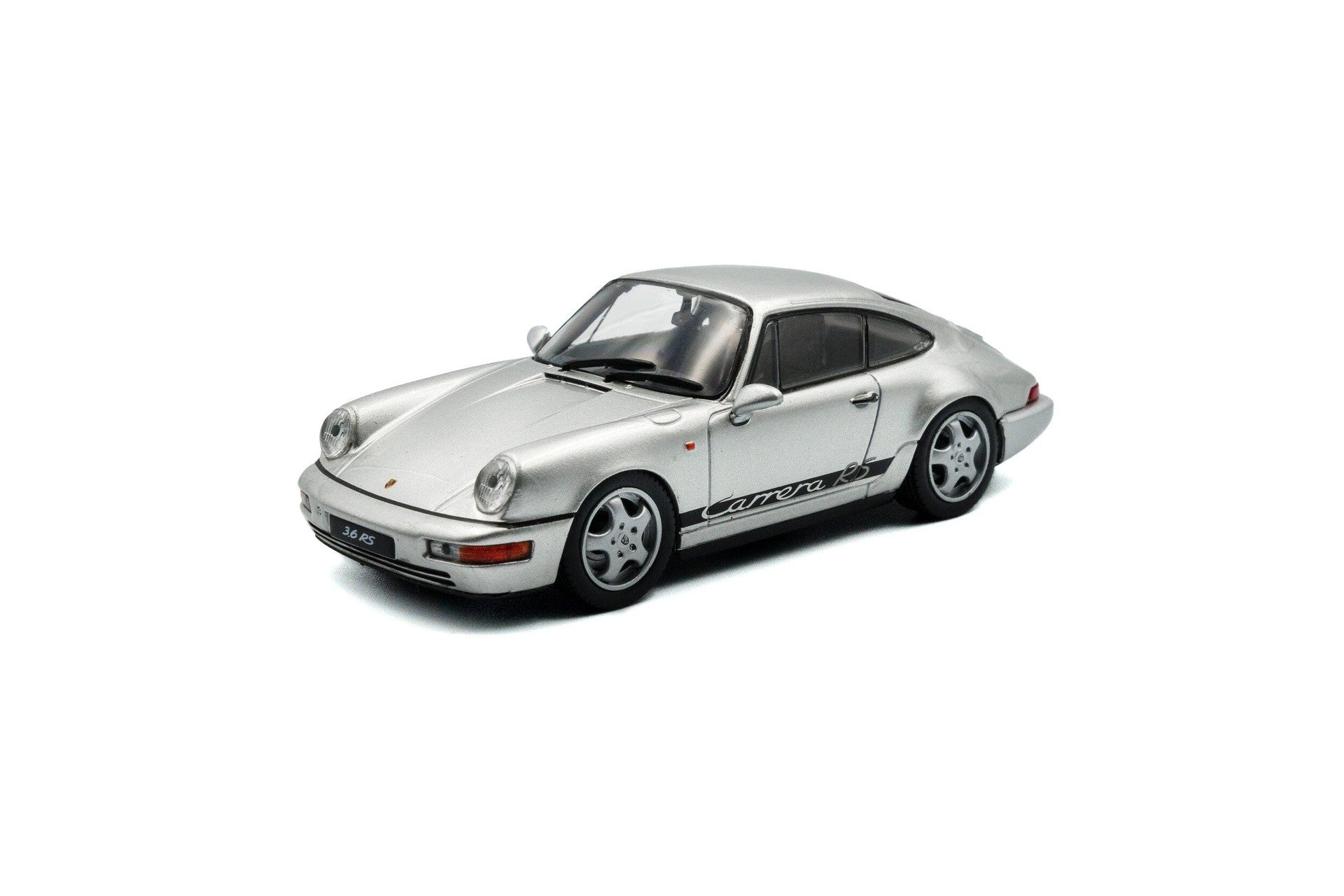 Porsche 911 (964) RS 1994 Silver - Black Stripe 1:43 - 89071