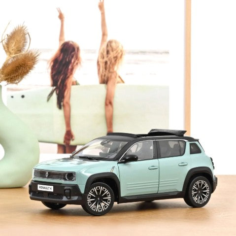Renault 4 E-Tech Electric 2025 Hauts de France Green 1:18 - 89079