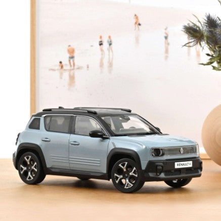 Renault 4 E-Tech Electric 2025 Cloud Blue 1:18 - 89082