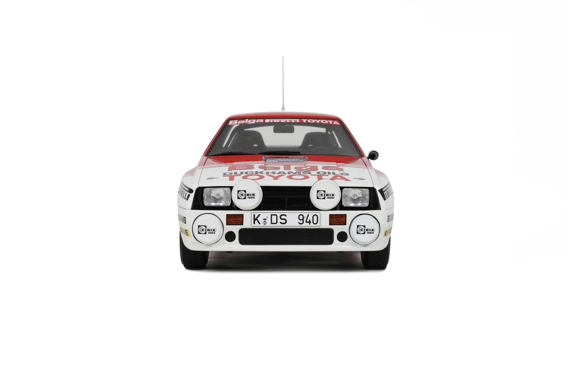 Toyota Celica Twin Cam Tutbo Team Belga 1985 Rally Haspengouw J. Kankkunen - F. Gallagher 1:18 - 89115