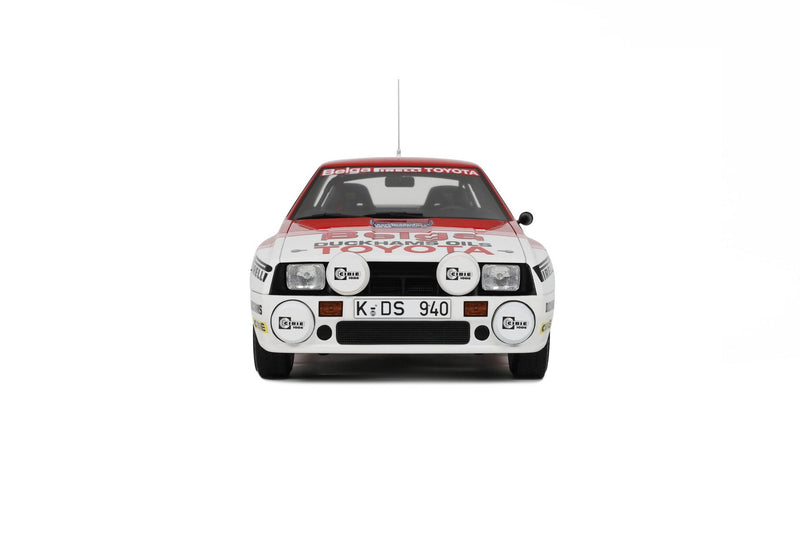 Toyota Celica Twin Cam Tutbo Team Belga 1985 Rally Haspengouw J. Kankkunen - F. Gallagher 1:18 - 89115