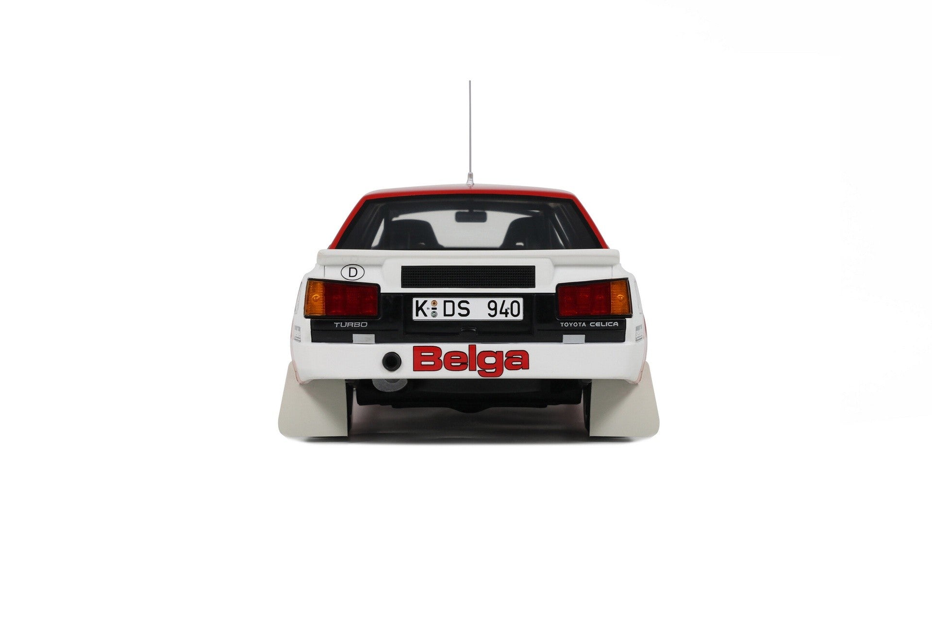 Toyota Celica Twin Cam Tutbo Team Belga 1985 Rally Haspengouw J. Kankkunen - F. Gallagher 1:18 - 89116
