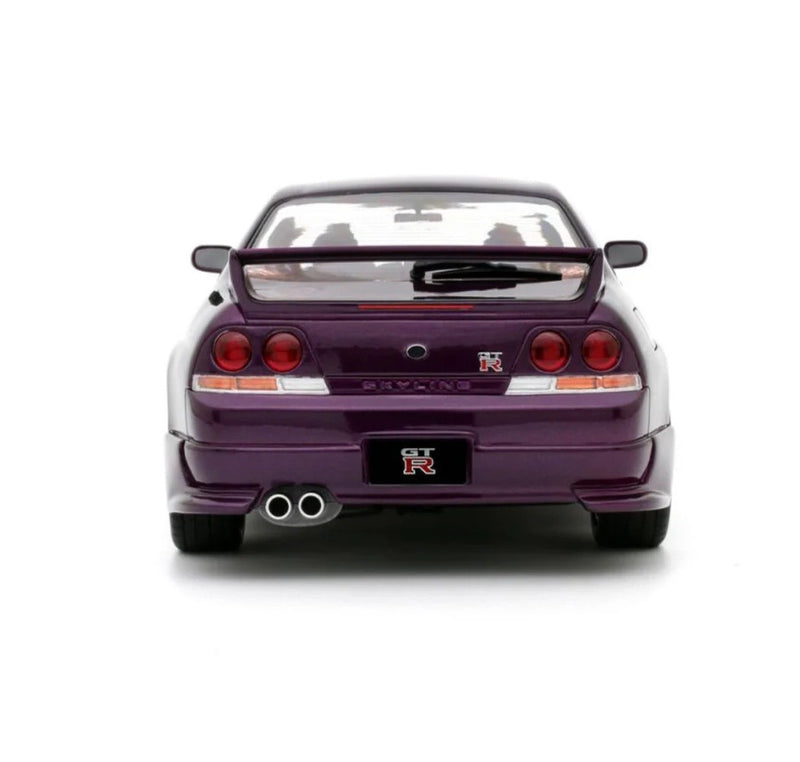 Nissan Skyline GT-R (R33) 1995 V-Spec Midnight Purple 1:18 - 89206