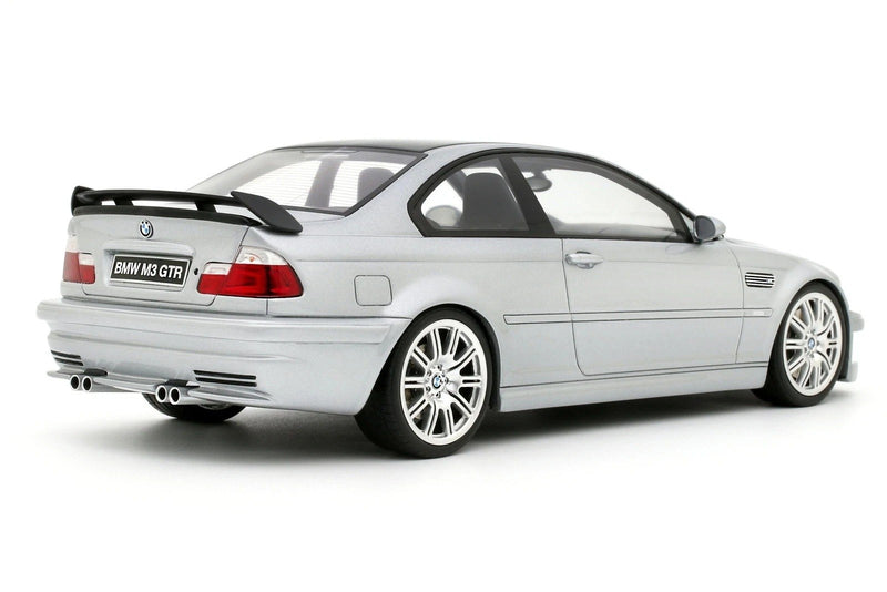 BMW M3 E46 M3 GTR Coupè 2001 Street Titan Silver Metallic 1:18 - 89219