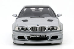 BMW M3 E46 M3 GTR Coupè 2001 Street Titan Silver Metallic 1:18 - 89220
