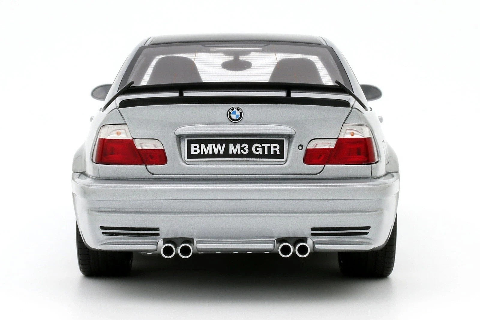 BMW M3 E46 M3 GTR Coupè 2001 Street Titan Silver Metallic 1:18 - 89221