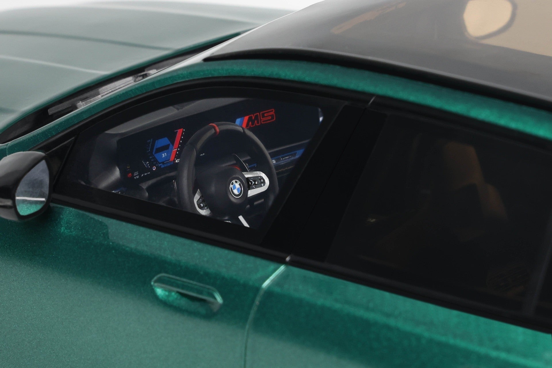 BMW Series 5 M5 (G91) 2024 Touring Station Wagon Green Metallic 1:18 - 89266