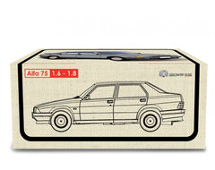 Alfa Romeo Alfa 75 1.6-1.8 1985 Rosso 1:18 - 89278