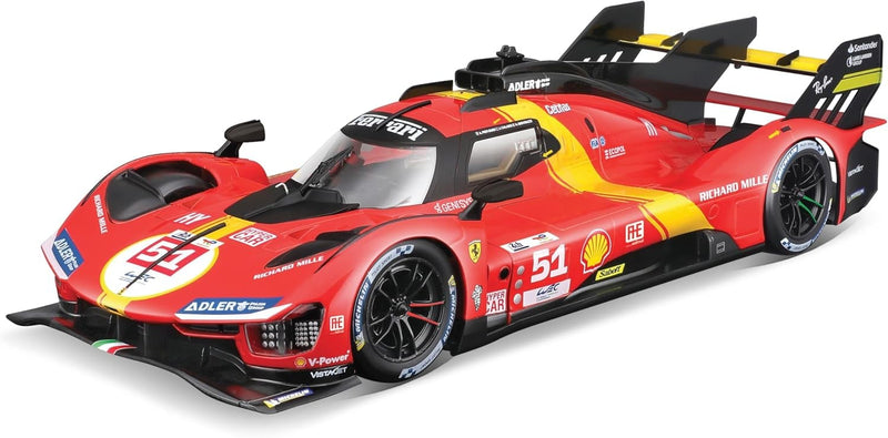 Ferrari 499P 3.0L Turbo V6 Team Ferrari AF Corse 51 24h Le Mans 2023 Pierguidi- Calado - Giovinazzi 1:24 Kit - 89359