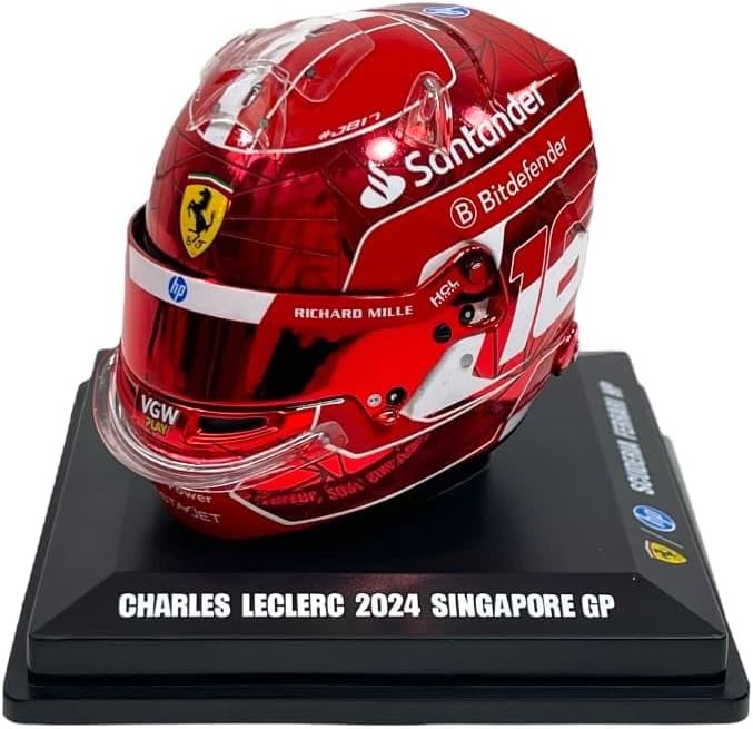 Charles Leclerc Casco Bell Ferrari SF-24 2024 Singapore GP 1:5 - 89365