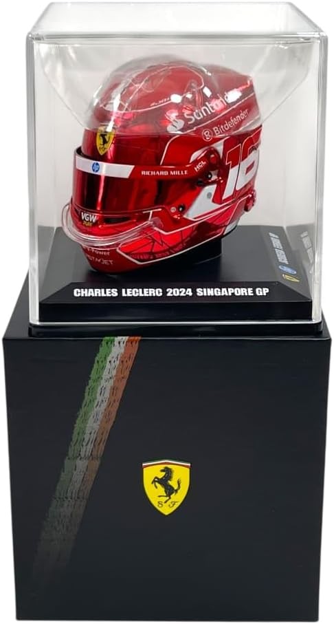 Charles Leclerc Casco Bell Ferrari SF-24 2024 Singapore GP 1:5 - 89369