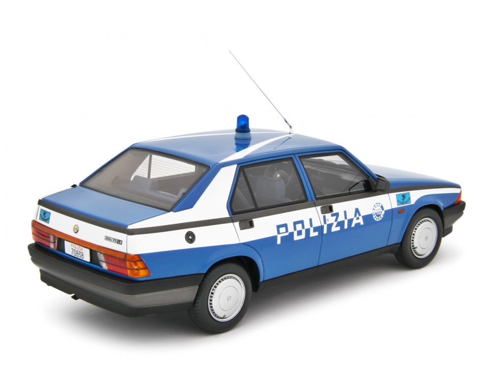 Alfa Romeo Alfa 75 1.6-1.8 1985 Polizia Stradale 1:18 - 89380