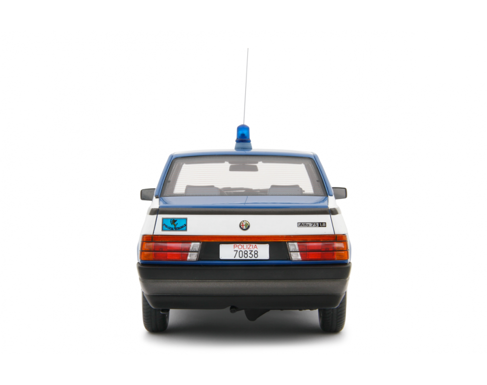 Alfa Romeo Alfa 75 1.6-1.8 1985 Polizia Stradale 1:18 - 89383