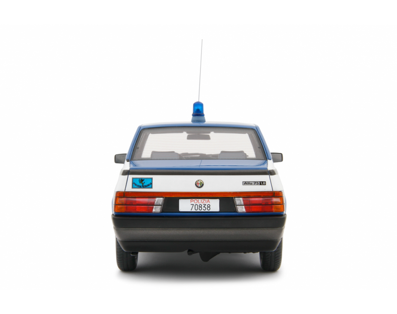 Alfa Romeo Alfa 75 1.6-1.8 1985 Polizia Stradale 1:18 - 89383