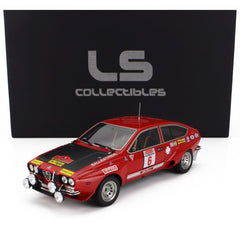 Alfa Romeo Alfetta GT GR.2 night version 6 Winner Rally Isola d'Elba 1975 Amilcare Ballestrieri - Enrico Gigli 1:18RICO GIGLI 1:18 - 89391