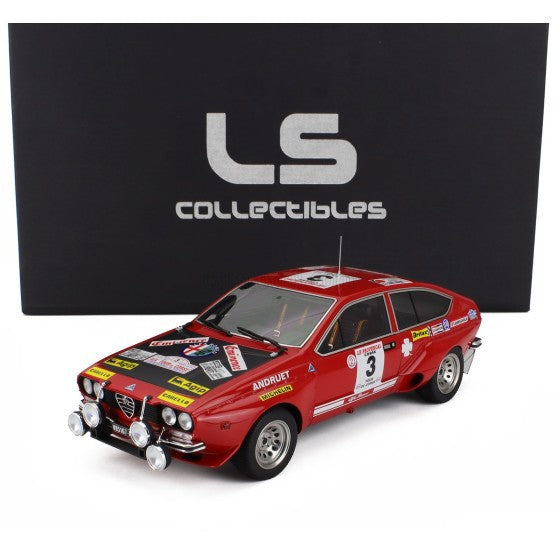 Alfa Romeo Alfetta GT GR.2 night version 3 3rd Tour de Course 1975 Jean Claude Andruet - Yves Jouanny 1:18 - 89392